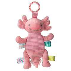 Mary Meyer Taggies Pink Axolotl Baby Rattle Soft Toy - Aurora World LTD