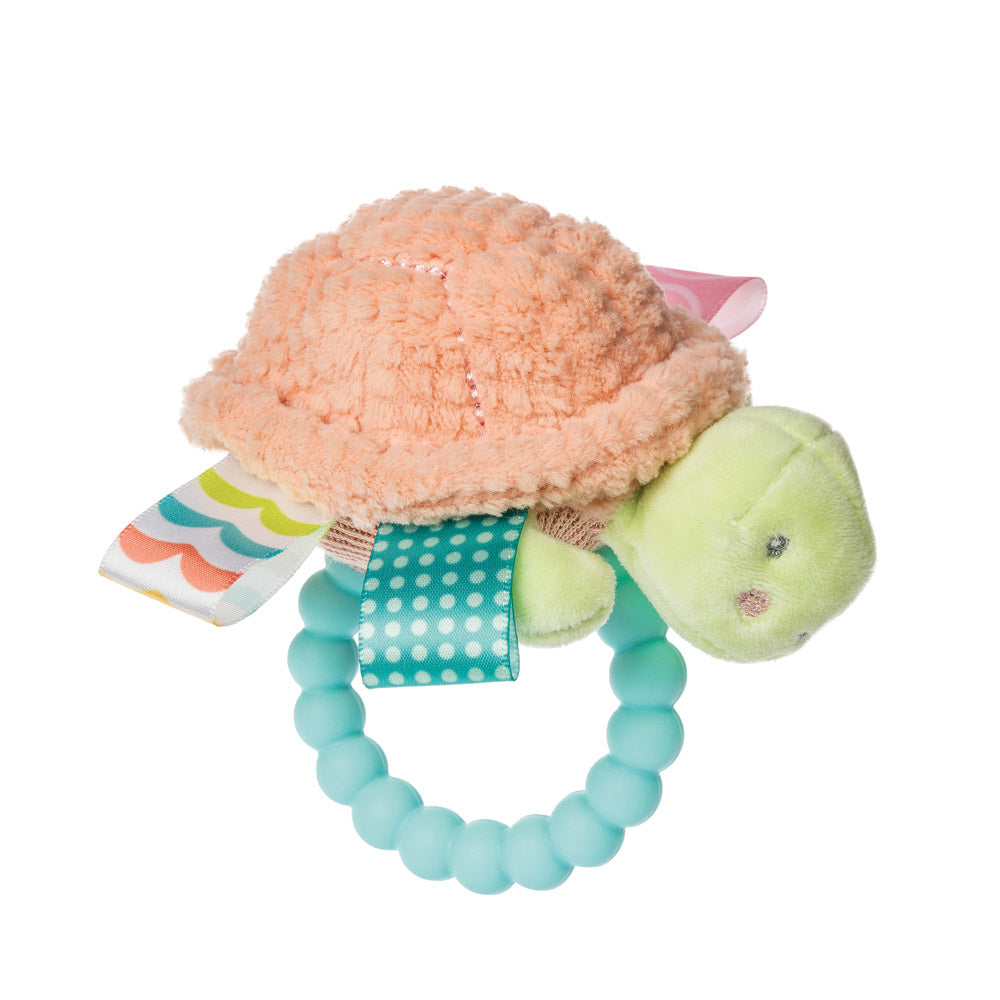 Mary Meyer Tippy Turtle Taggies Baby Rattle - Aurora World LTD