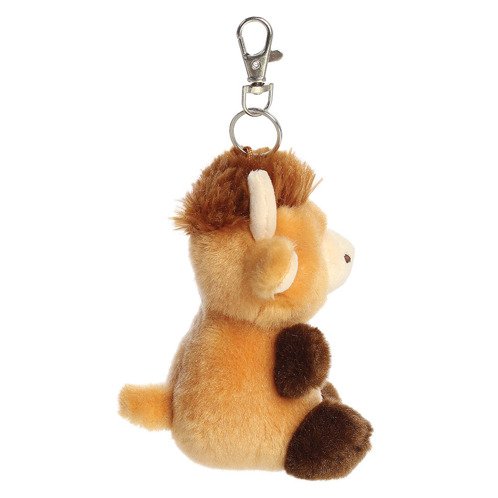 Palm Pals Hubert Highland Cow Clip-On - Aurora World LTD