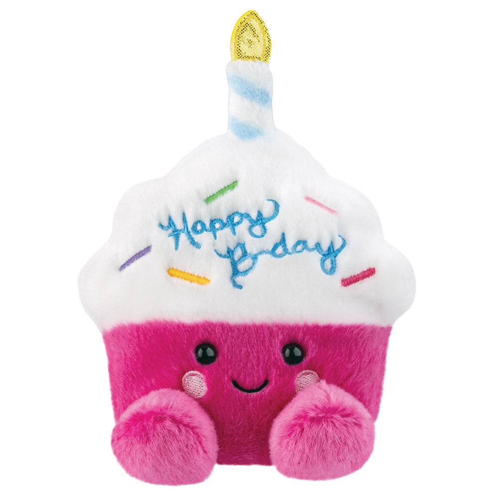 Palm Pals Sparkle Birthday Cupcake Soft Toy - Aurora World LTD