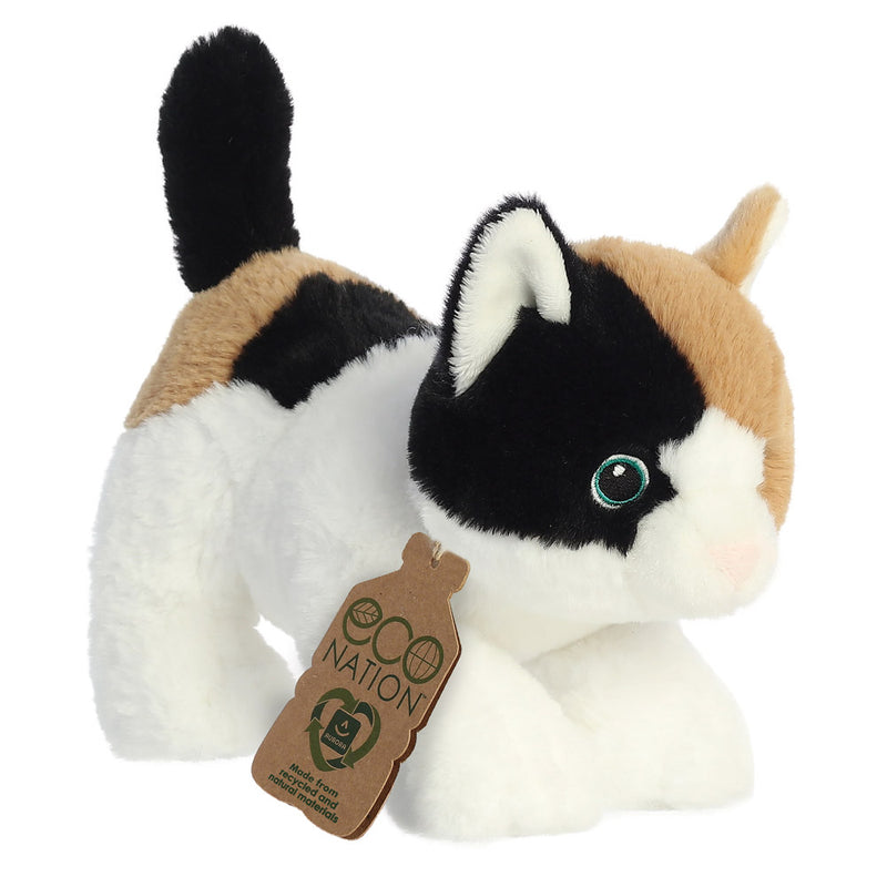 Eco Nation Calico Cat Soft Toy Aurora World