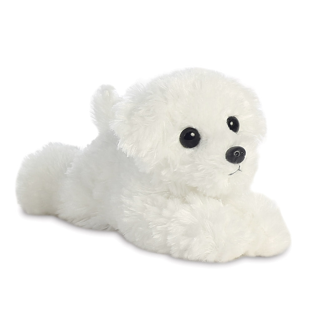 Bichon frise soft toy top