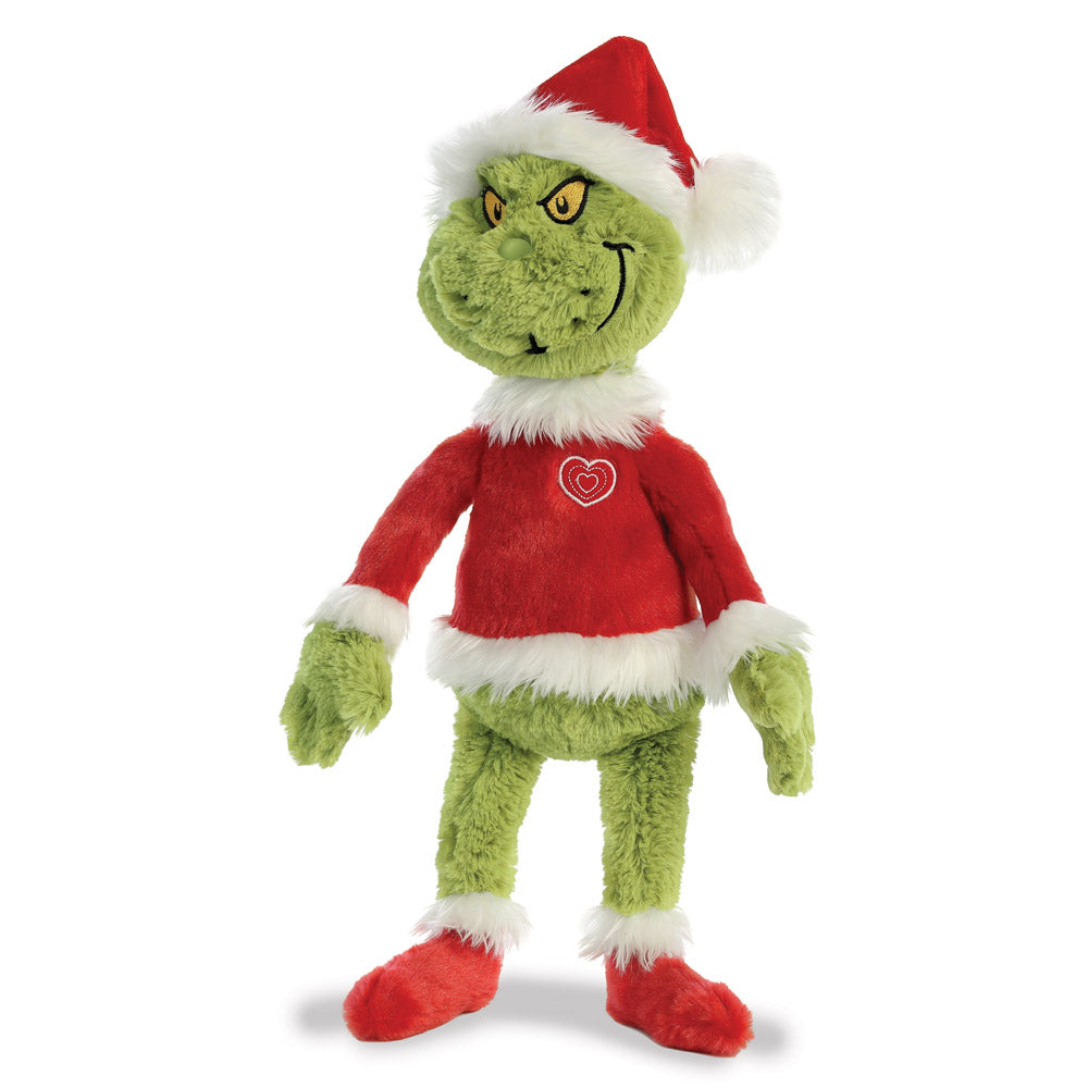 Dr. Seuss Santa Grinch 48cm Soft Toy - Aurora World LTD