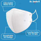 Dr. Smile K Keep Safe Mask KF94 White Medium