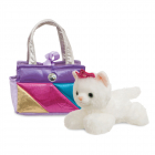 FP Cat in Rainbow Handbag