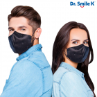 Dr. Smile K Protective Face Mask Black Large