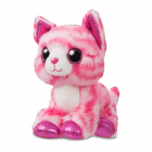 ST Crystal Pink Cat 7In